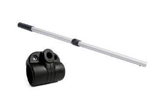 Веретено Kolibri в сборе 1000 мм, для весла 1300 мм и 1500 мм, черное (12.001.1.62)