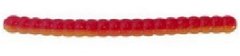 Силикон Big Bite Baits Trout Worm 2" Red/Yellow 10 шт (1838.01.39)