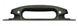 Ручка для надувных лодок средняя Kolibri черная (11.022.62)