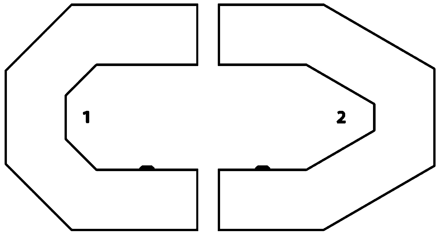 Схема отсеков надувных лодок Kolibri K T CT