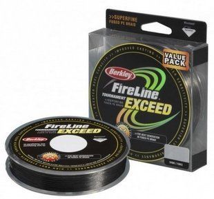 Шнур Berkley FireLine Tournament Exceed Smoke 270 m 0.20 mm 13.2 kg (1242171)