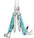 Мультитул Leatherman Signal Aqua Silver, нейлоновый чехол (833187)