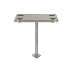 Набор Newstar прямоугольный стол со стойкой , цвет серый (75202-04)
