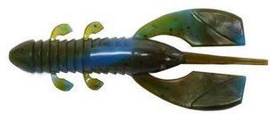Силикон Big Bite Baits YoDaddy 3" Green Pump Blu Swirl 8 шт (1838.00.23)