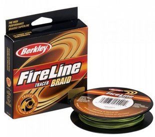 Шнур Berkley FireLine Braid Tracer green 110 m 0.16 mm 16.3 kg (1154389)