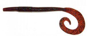 Силикон Big Bite Baits Kriet tail worm 6" Red Bug 10 шт (1838.02.22)