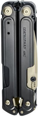Мультитул Leatherman ARC Obsidian, кожаный чехол 833207