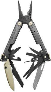 Мультитул Leatherman ARC Obsidian, кожаный чехол 833207