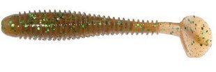 Силикон Keitech Swing Impact Fat 3.8" EA#02 Peach Green FLK