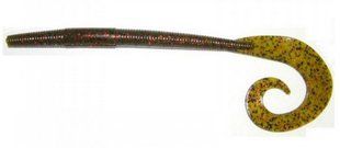 Силикон Big Bite Baits Kriet tail worm 6" Watermelon Red Flake 10 шт (1838.02.24)