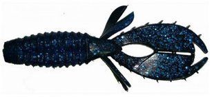 Силикон Big Bite Baits Yo Mama 3" Black Blue Flake 10 шт (1838.00.66)