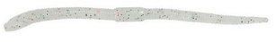 Силикон Jackall Micro Flick 2.5" Clear/red green flake 10 шт (1699.14.09)
