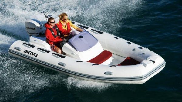 Надувная лодка Brig Eagle E480L (белая)