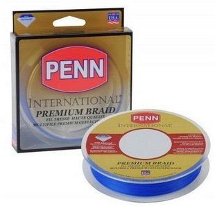 Шнур Penn International braid Blue 125 m 0.14 mm 13.4 kg