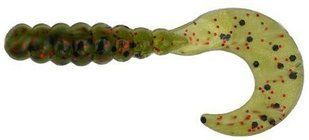 Силикон Big Bite Baits Fat Grub 2" Water Red Ghost 10 шт (1838.01.91)