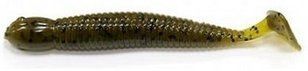 Силикон Big Bite Baits Paddle Tail Grub 1.75" Green Pumpkin 10 шт (1838.01.53)