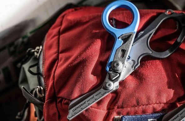 Ножницы Leatherman Raptor Rescue Blue/Black, utility чехол (833064)