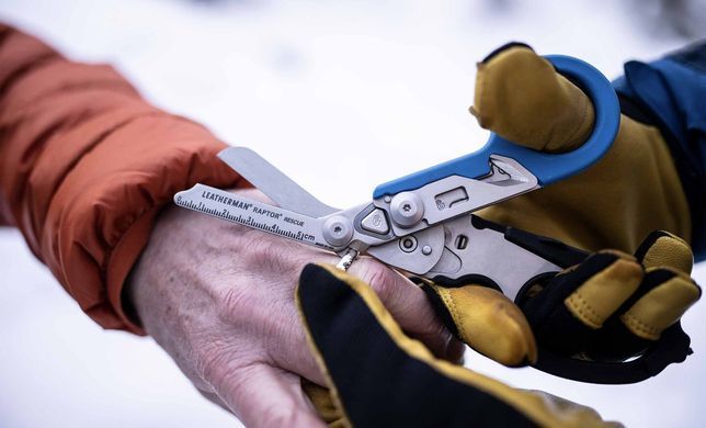 Ножницы Leatherman Raptor Rescue Blue/Black, utility чехол (833064)