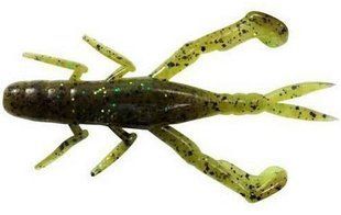 Силикон Jackall Dragon Bug 3" GreenPum/Chart 7 шт (1699.07.31)