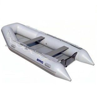 Надувная лодка Brig Baltic B380W (серая)