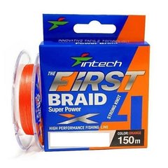 Шнур плетеный Intech First Braid X4 150m 1.5 24lb/10.0kg (FS0642000)