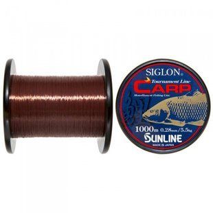 Леска Sunline Siglon Carp 1000 м (коричн.) 0.28 мм 5.5 кг (1658.05.69)