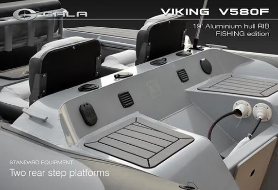 Крейсерский RIB Kolibri Gala Viking V580F (Fishing) (V580F)