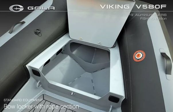 Крейсерский RIB Kolibri Gala Viking V580F (Fishing) (V580F)