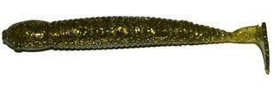 Силикон Big Bite Baits Paddle Tail Grub 2.5" Gold Avocado 10 шт (1838.01.28)