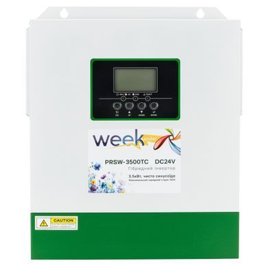 Комплект гибридный инвертор Weekender PRSW-3500TC DC 24V и аккумулятор 200Ah