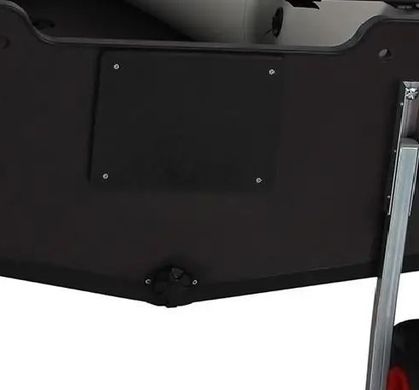 Транцевая накладка внешняя пластиковая Kolibri черная (11.038.62)