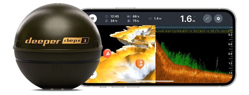 Эхолот Deeper Smart Sonar Chirp+ 3 Power Bundle
