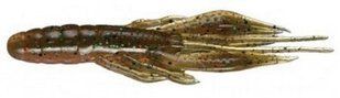 Силикон Jackall Waver Shrimp 2.8" Green Pumpkin/Natural 8 шт