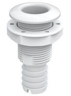 Сливной штуцер Seaflo SFTH1 3/4&rdquo;, PP+GF, белый (SFTH1-0750-01)