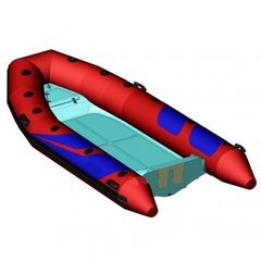 Надувная лодка Adventure Vesta V-500 (светло-серая)