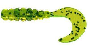 Силикон Big Bite Baits Fat Grub 2" Chartreuse Pepper 10 шт (1838.01.87)