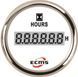 Цифровой счетчик моточасов ECMS PLH2-WS-HS не импульсный, белый (800-00186)