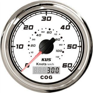 GPS спидометр Wema (Kus) белый CMSB-WS-60L (KY08103)