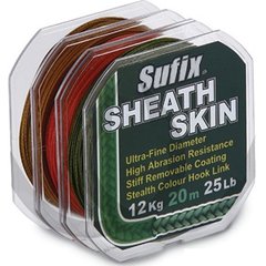 Шнур Sufix Sheath Skin 20 m 25 lb green