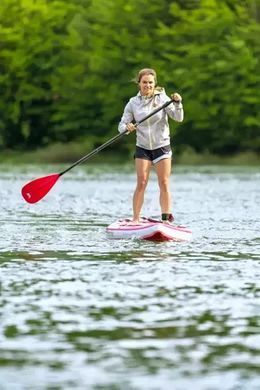 Надувная SUP доска Aqua Marina Coral Raspberry Touring 11.6 iSUP (BT-23CTPR)