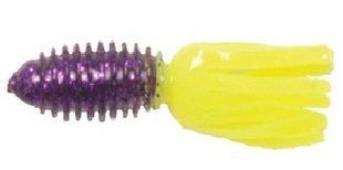 Силикон Big Bite Baits Slab Tube 1.75" Purple Glit/Opqe Chart 10 шт (1838.01.22)