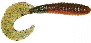 Силикон Big Bite Baits Fat Grub 3" Brown Crawdad 10 шт (1838.00.88)