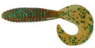 Силикон Big Bite Baits Fat Grub 3" Gourd Green 10 шт (1838.00.82)
