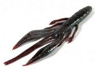 Силикон Jackall Waver Shrimp 3.5" June bug 7 шт