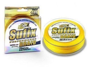 Шнур Sufix Performance Braid 135 m 150 Y 18.2 kg 40 lb Low-Vis Green (DS1CF03633DB1P)