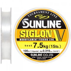 Леска Sunline Siglon V 100 м #3.5/0.31 мм 7.5 кг (1658.04.05)