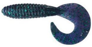 Силикон Big Bite Baits Fat Grub 3" Junebug 10 шт (1838.00.87)