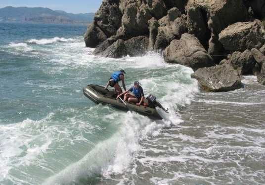 Надувная лодка Adventure Travel II T-320К (зеленая) купить в
