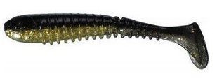 Сил Виброхвост Berkley Flex Rib Shad FXCRS2.5-CGB Clear Gold (1286143)