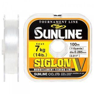 Леска Sunline Siglon V 100 м #3/0.285 мм 7 кг (1658.04.04)